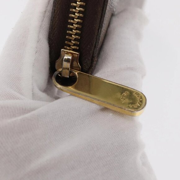 Authentic LOUIS VUITTON Damier Ebene Zippy Wallet bst336-120225 - Picture 8 of 16